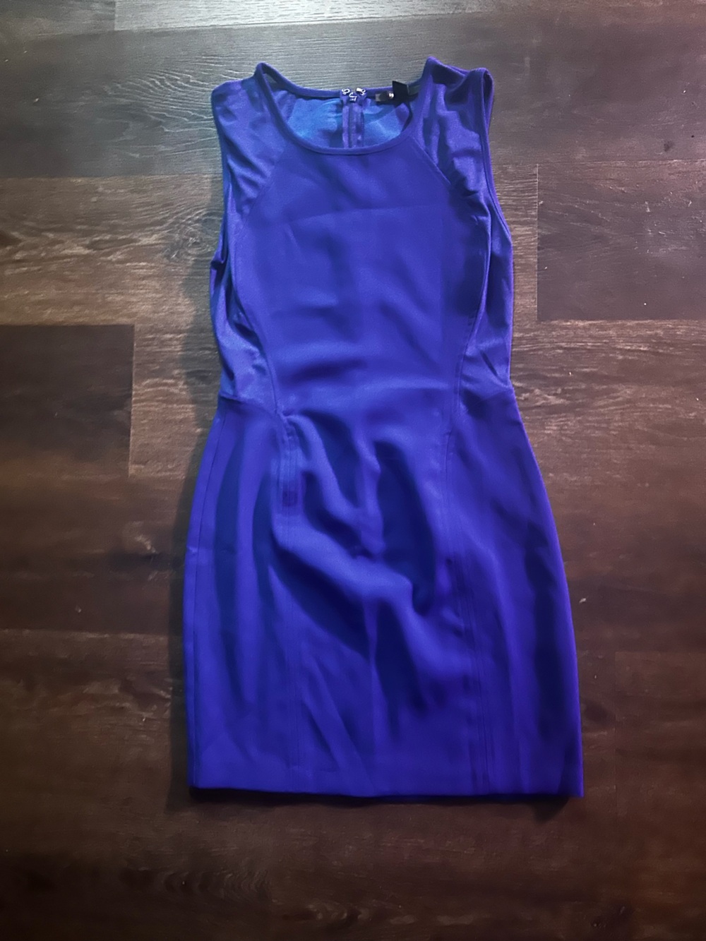Forever 21 Royal Blue Textured Dress